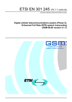 EN 301 245 - V4.1.1