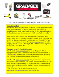 The Largest Industrial Product Supplier in the United States