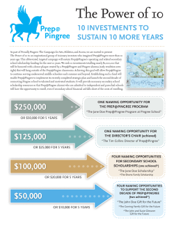 The Power of 10 - Pingree School