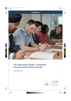 The “Democratic Soldier”: Comparing Concepts and Practices in