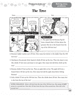 The Tree - Scholastic