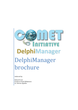DelphiManager brochure
