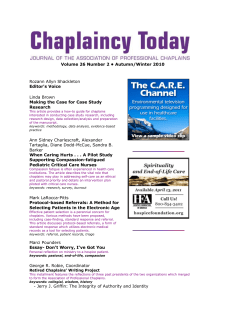 Rozann Allyn Shackleton Editor`s Voice Linda Brown Making the