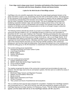 From ridge crest to deep-ocean trench: Formation and