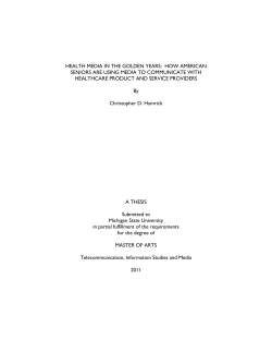 health media in the golden years: how american seniors are using