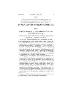 Boumediene v. Bush