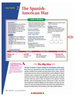 The Spanish- American War