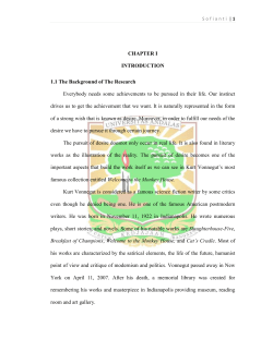 CHAPTER I INTRODUCTION 1.1 The Background of The Research