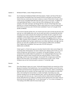 Speaker 1: Bulletproof Radio, a state of high performance. Dave