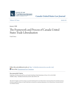 The Framework and Process of Canada