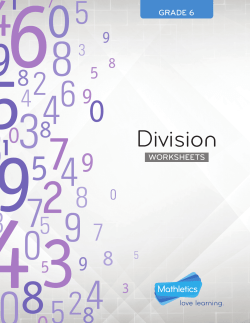 Grade 6 Division