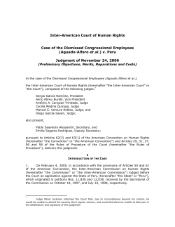 Dismissed Congressional Employees (Aguado