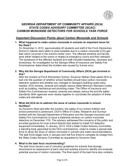 Discussion Points - Georgia Department of Community Affairs