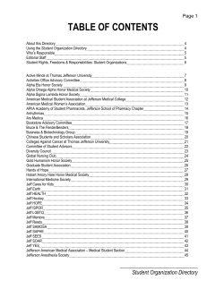 Activities Guide - Jefferson Health