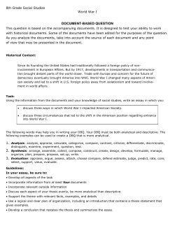 document-based question