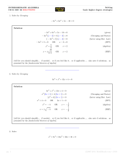 math hands