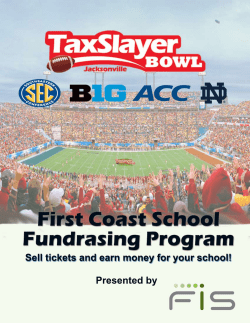 taxslayer bowl school fundraising program