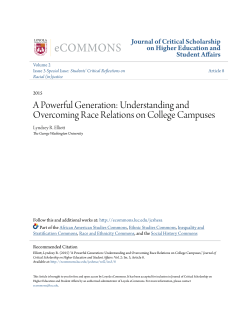 A Powerful Generation: Understanding and Overcoming Race