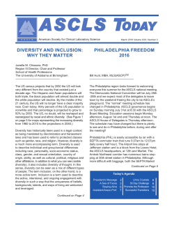 March - ASCLS Members