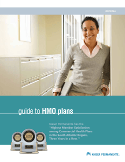 Guide to HMO plans