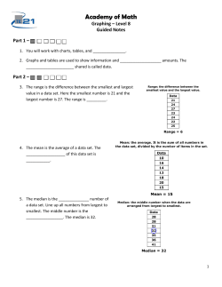 Graphing Level 8