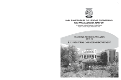 2015-16 - Shri Ramdeobaba College of Engineering and