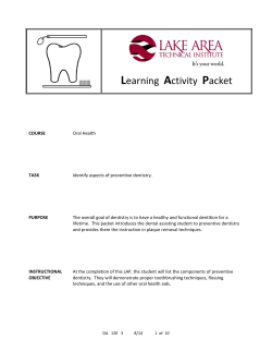 Learning Activity Packet