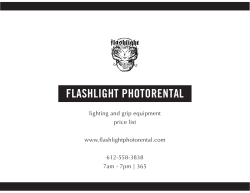 FLASHLIGHT PHOTORENTAL