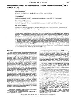 Helium Bonding in Singly and Doubly Charged
