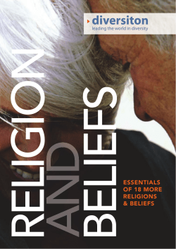 Essentials of 18 more Religions and Beliefs