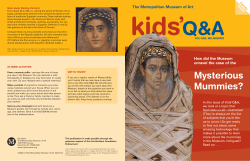 Mysterious Mummies