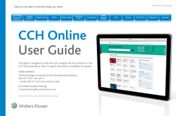 Click on the tabs to find the help you need.