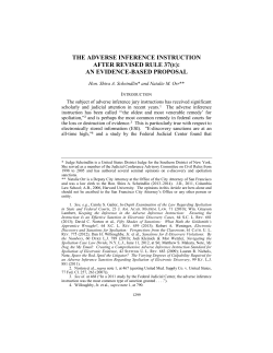 the adverse inference instruction after revised rule 37(e)