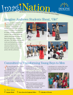 Imagine Andrews Students Shout, `Ol&eacute;!` - Imagine Mid