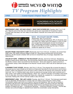 honoring holocaust remembrance month