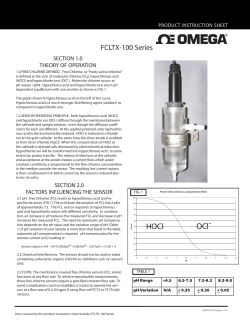 Free Chlorine Sensor
