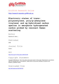 1 Electronic states of trans-polyacetylene, poly(p
