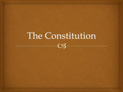 The Constitution