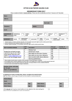 our membership form ()
