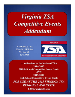 Addendum - Virginia TSA