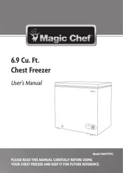 6.9 Cu. Ft. Chest Freezer