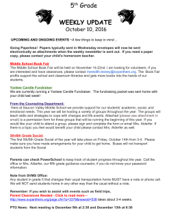 Oct. 10 - Saucon Valley School District