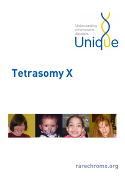 Tetrasomy X FTNW