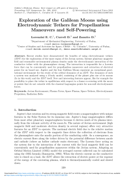 Exploration of the Galilean Moons using Electrodynamic Tethers for