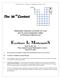 Grade 6th Test - STLCC.edu :: Users` Server