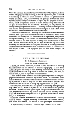 214 the site of hippos. - BiblicalStudies.org.uk