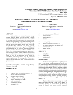 - Indian Society for Heat and Mass Transfer