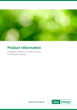 Product brochure