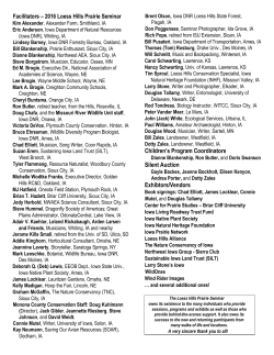 Children`s Program Coordinators Silent Auction Exhibtors/Vendors