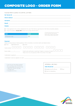 Card number: COMPOSITE LOGO - ORDER FORM
